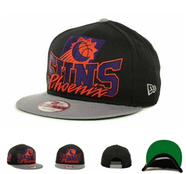 NBA Phoenix Suns Black Grey Hats